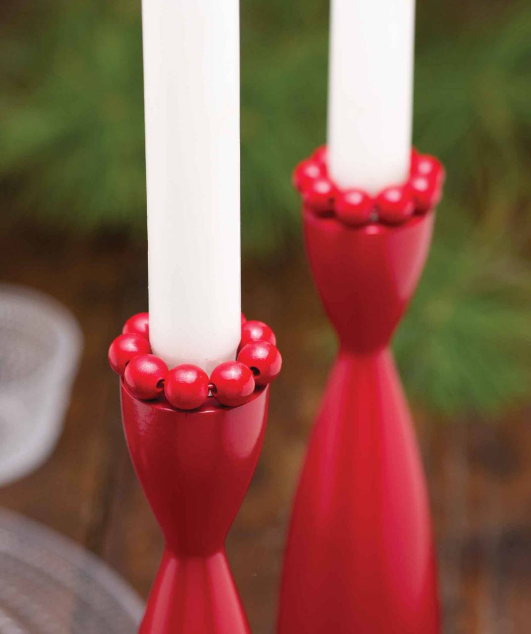 Bead Candle and Napkin Rings - Stabo Imports
