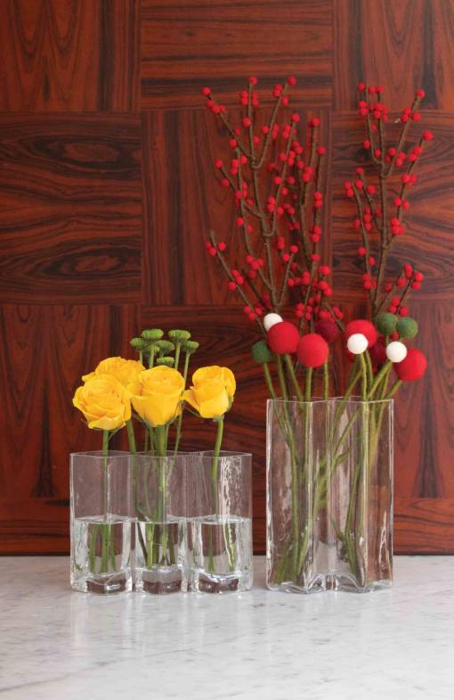 Born in Sweden Row Vases