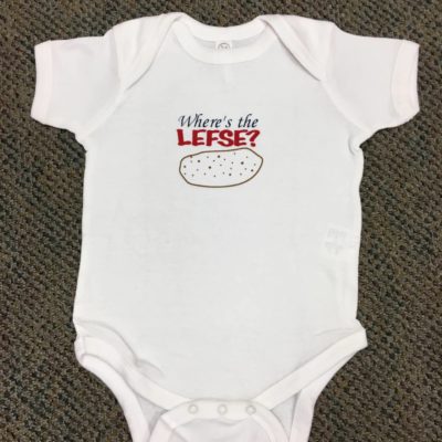Where's The Lefse Onesie