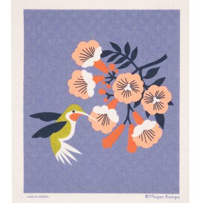 Hummingbird Swedish Dishcloth