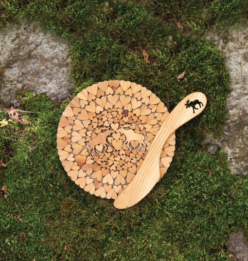 Mosaic Juniper Moose Utensils