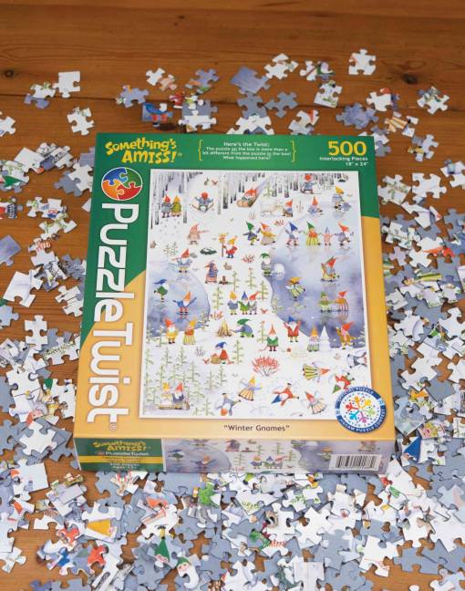 Winter Gnomes Jigsaw Puzzle