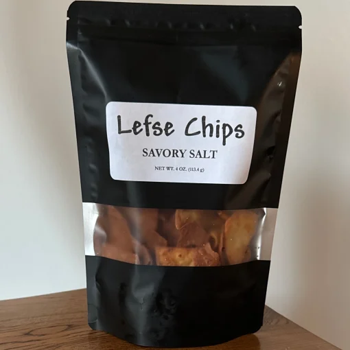 Lefse Chips - Savory Salt
